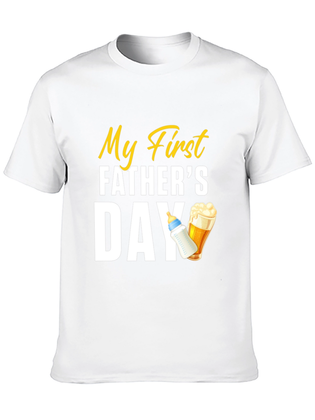 My First Fathers Day T-Shirt - New Dad Gift
