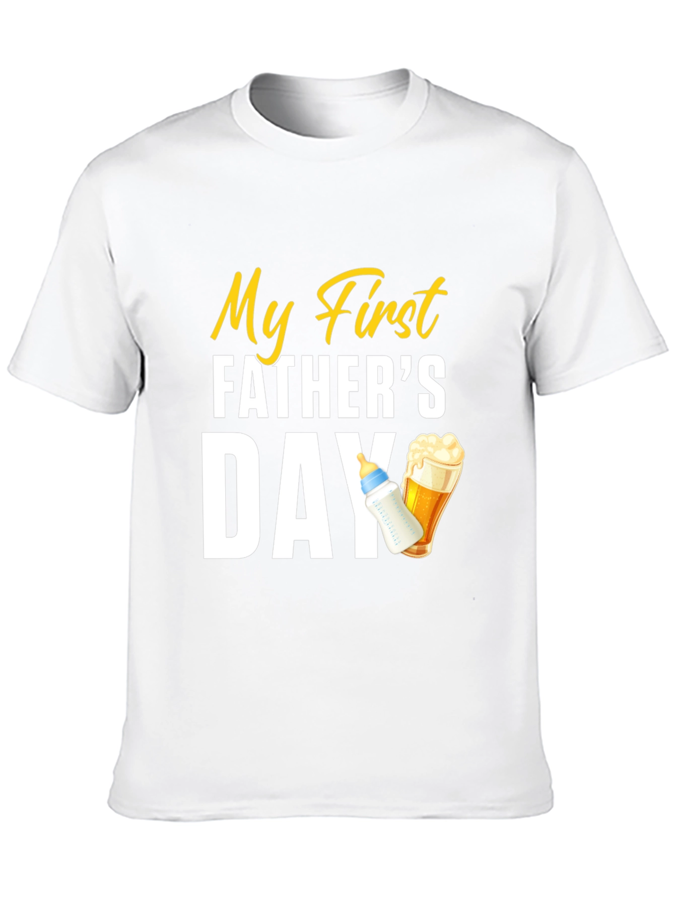 My First Fathers Day T-Shirt - New Dad Gift