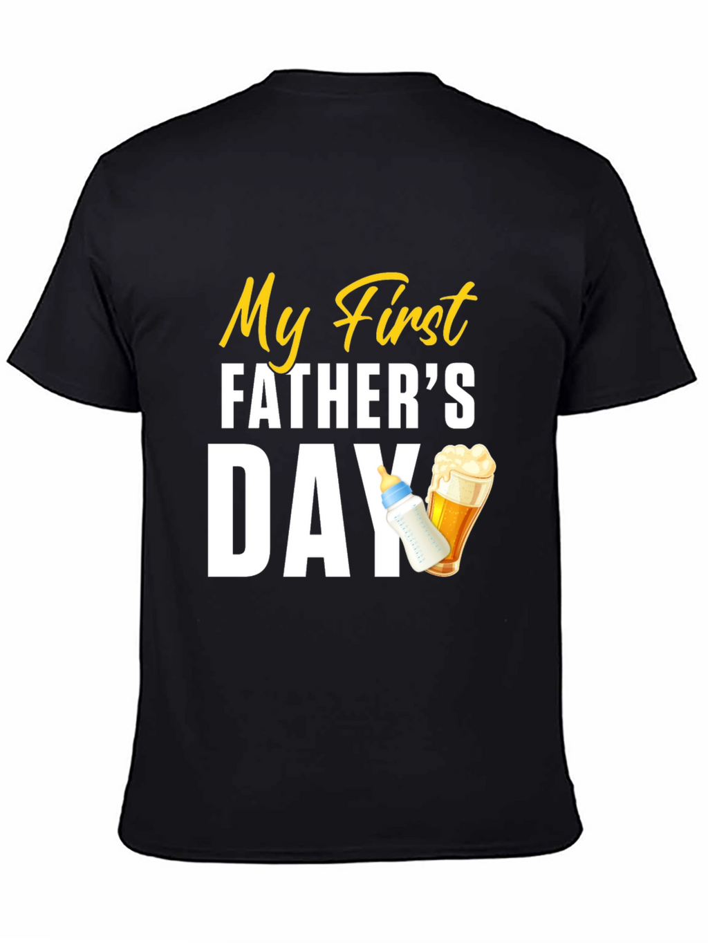 My First Fathers Day T-Shirt - New Dad Gift