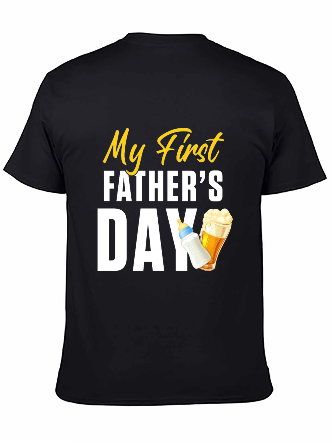 My First Fathers Day T-Shirt - New Dad Gift
