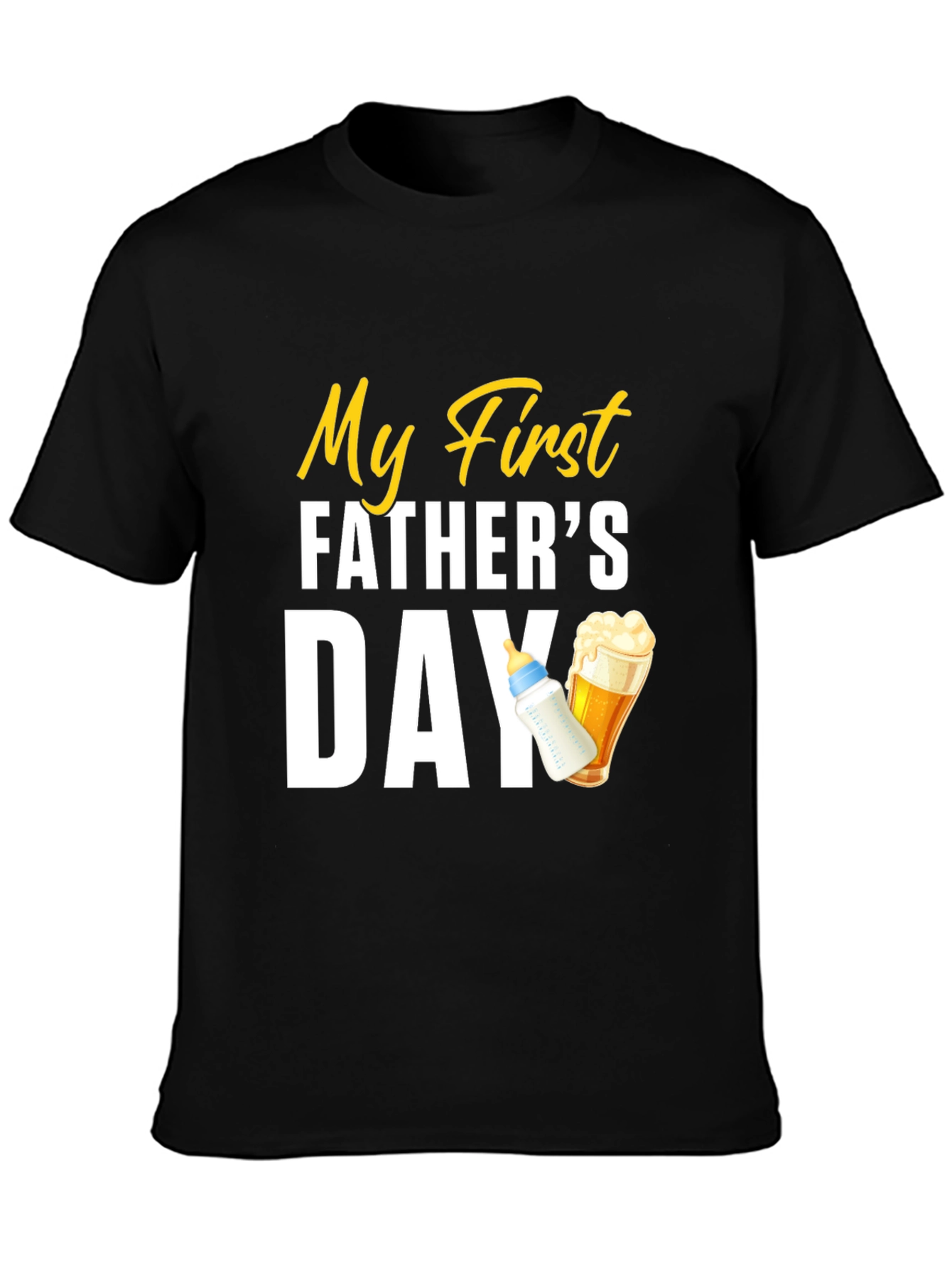 My First Fathers Day T-Shirt - New Dad Gift