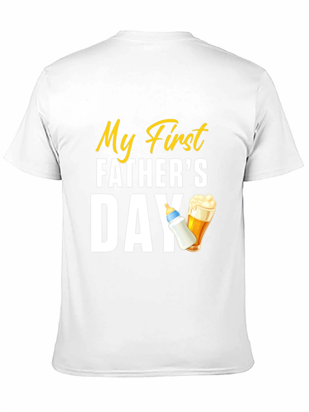 My First Fathers Day T-Shirt - New Dad Gift