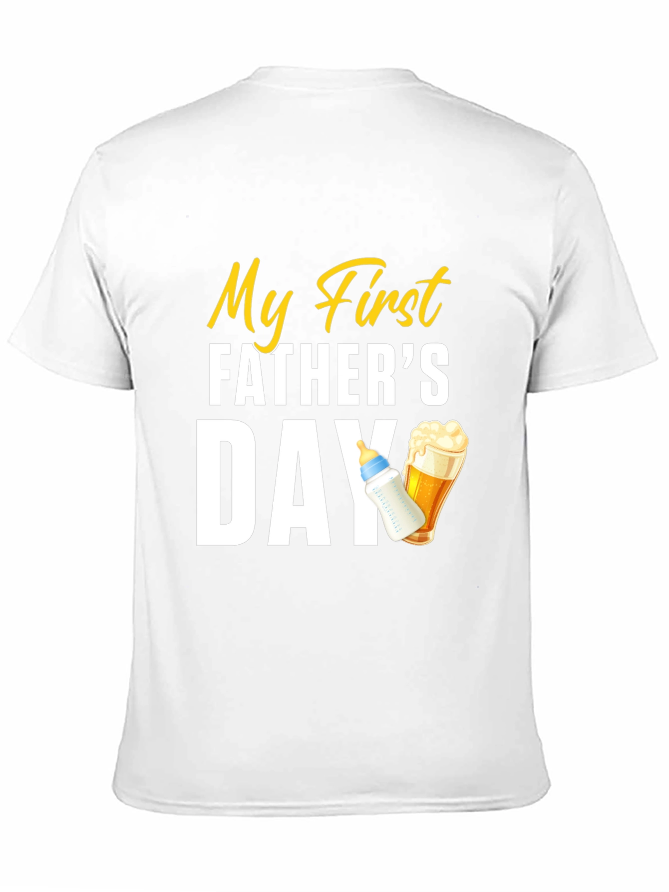 My First Fathers Day T-Shirt - New Dad Gift