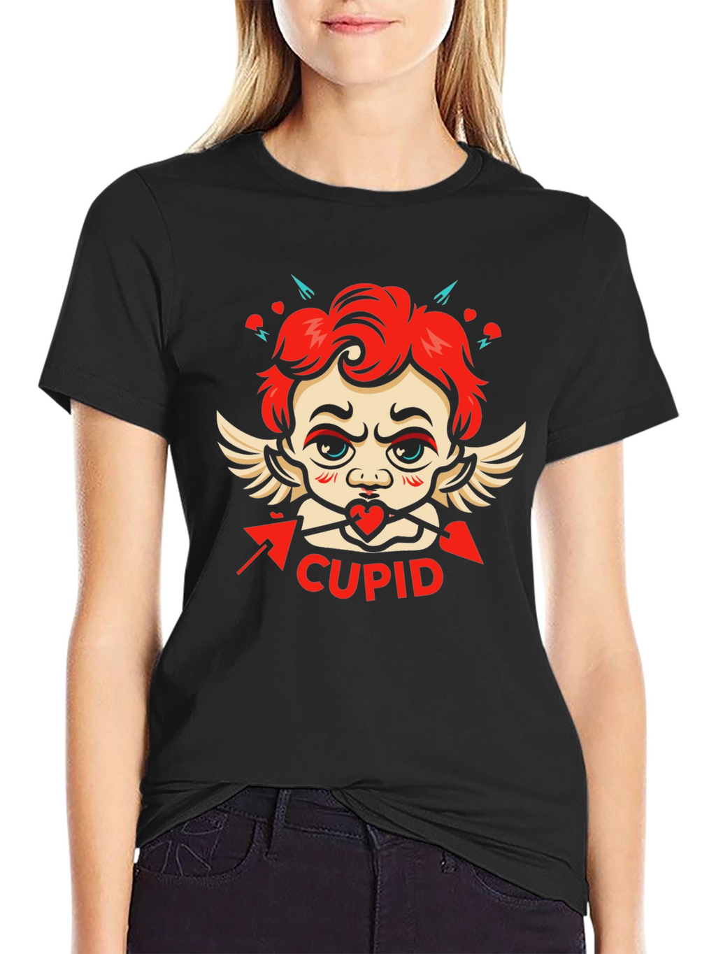 Cupid T-Shirt - Love Arrow Design