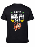 I Just Really Like Monkeys T-Shirt