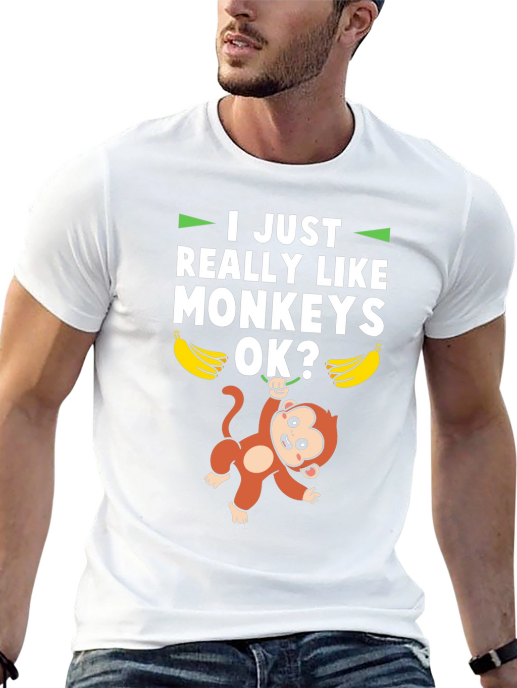 I Just Really Like Monkeys T-Shirt