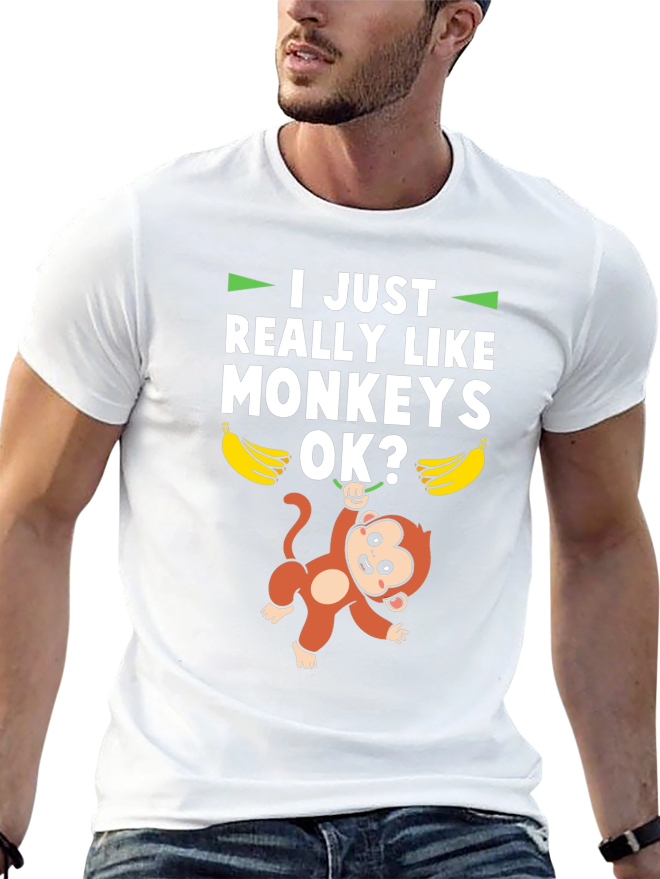 I Just Really Like Monkeys T-Shirt