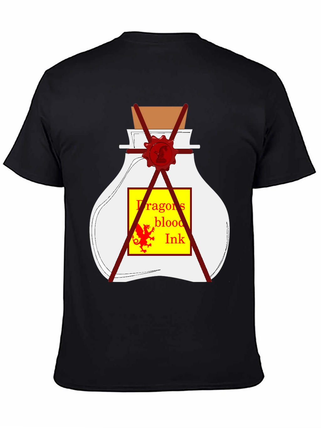 Dragons Blood Ink T-Shirt - Unique Graphic Tee