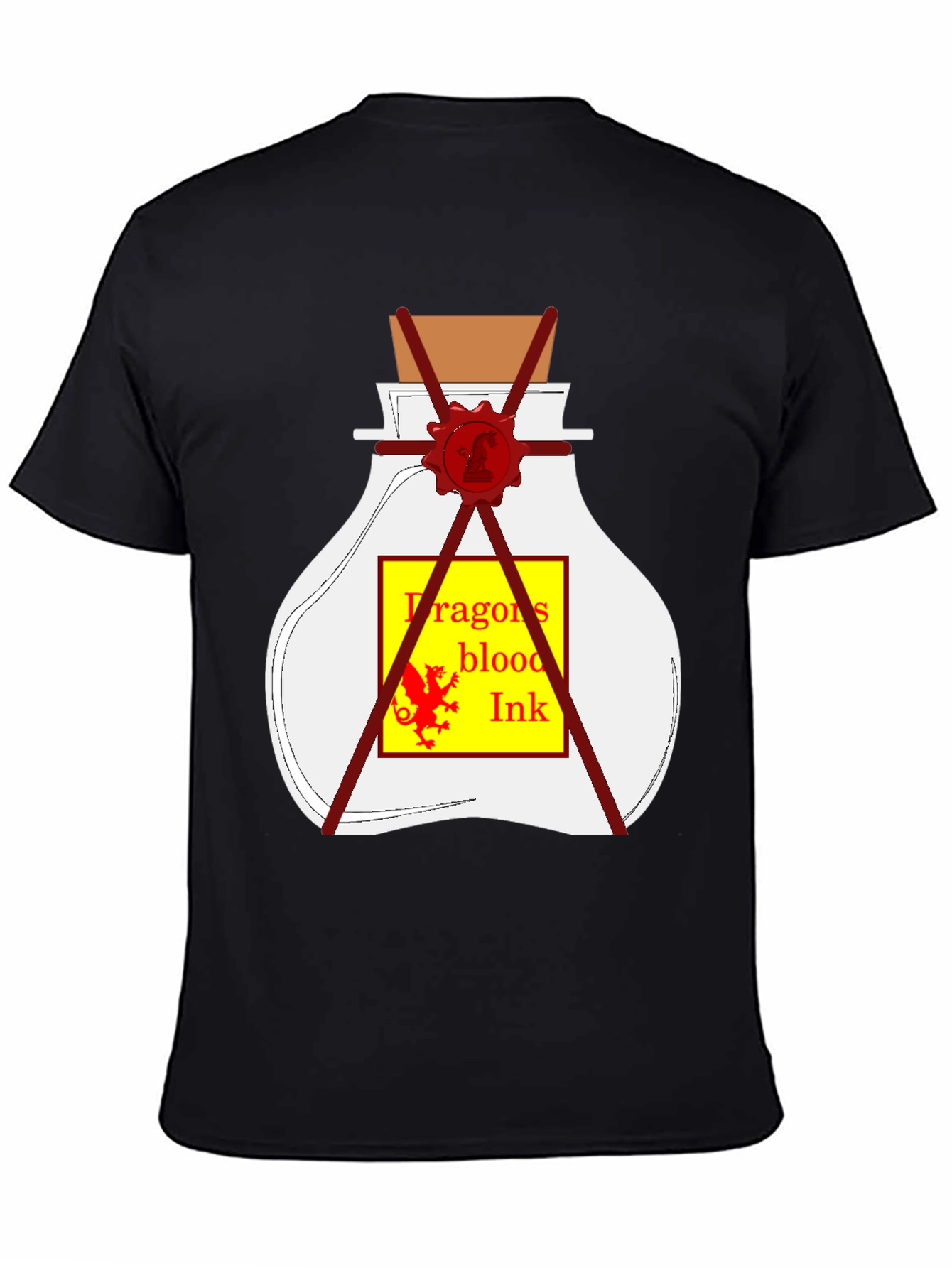 Dragons Blood Ink T-Shirt - Unique Graphic Tee