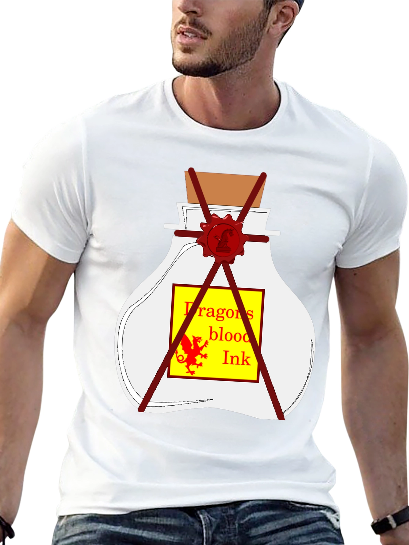 Dragons Blood Ink T-Shirt - Unique Graphic Tee