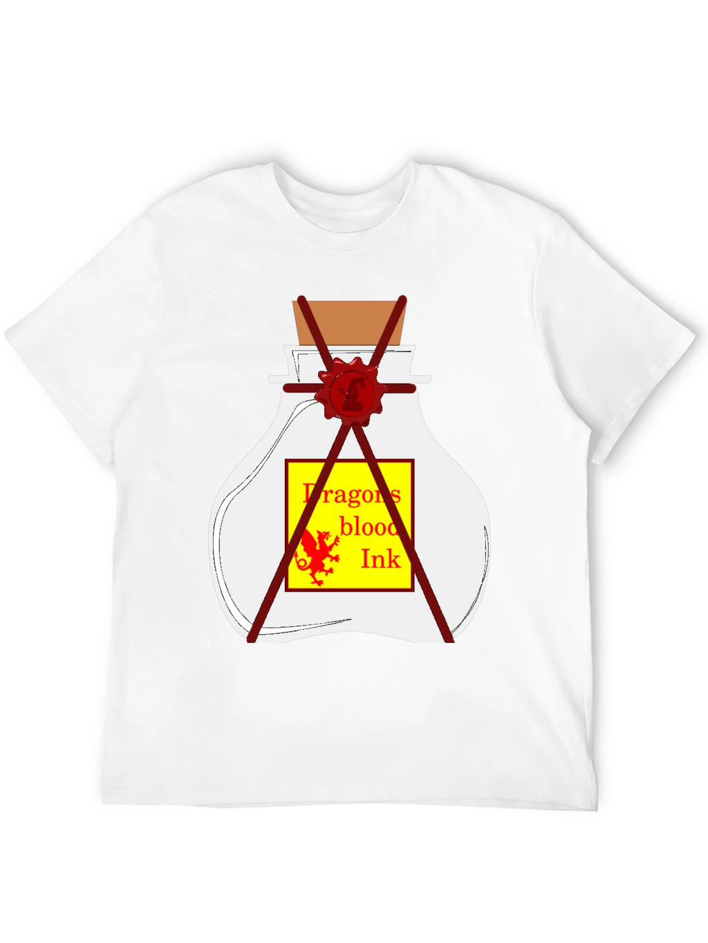 Dragons Blood Ink T-Shirt - Unique Graphic Tee
