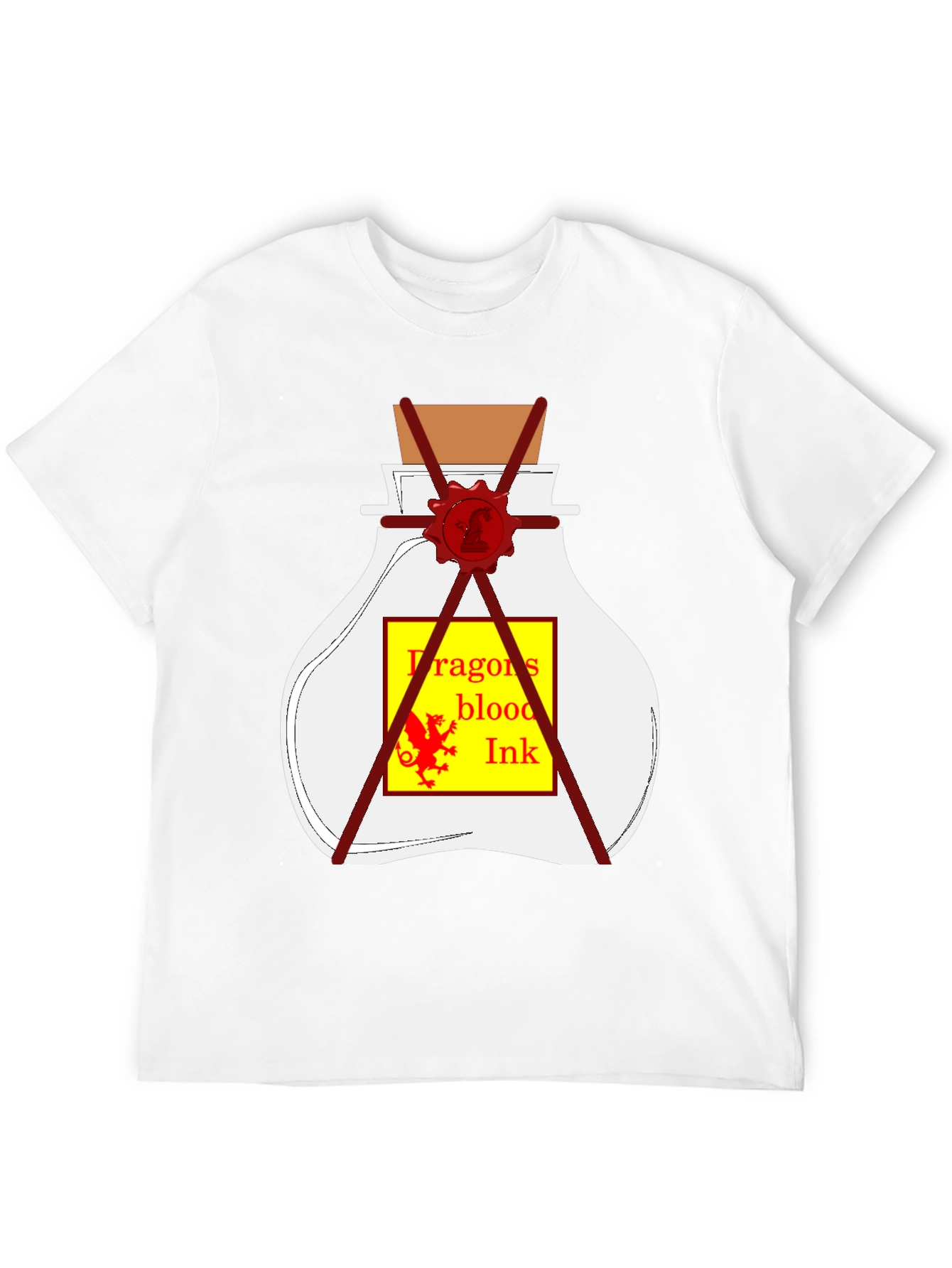 Dragons Blood Ink T-Shirt - Unique Graphic Tee