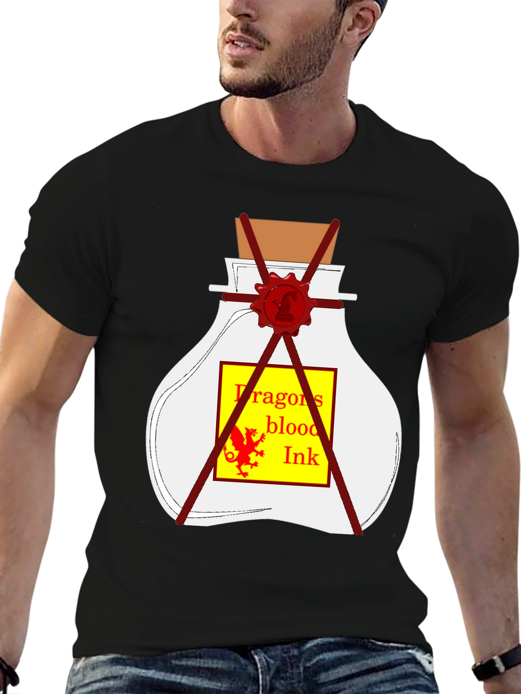 Dragons Blood Ink T-Shirt - Unique Graphic Tee