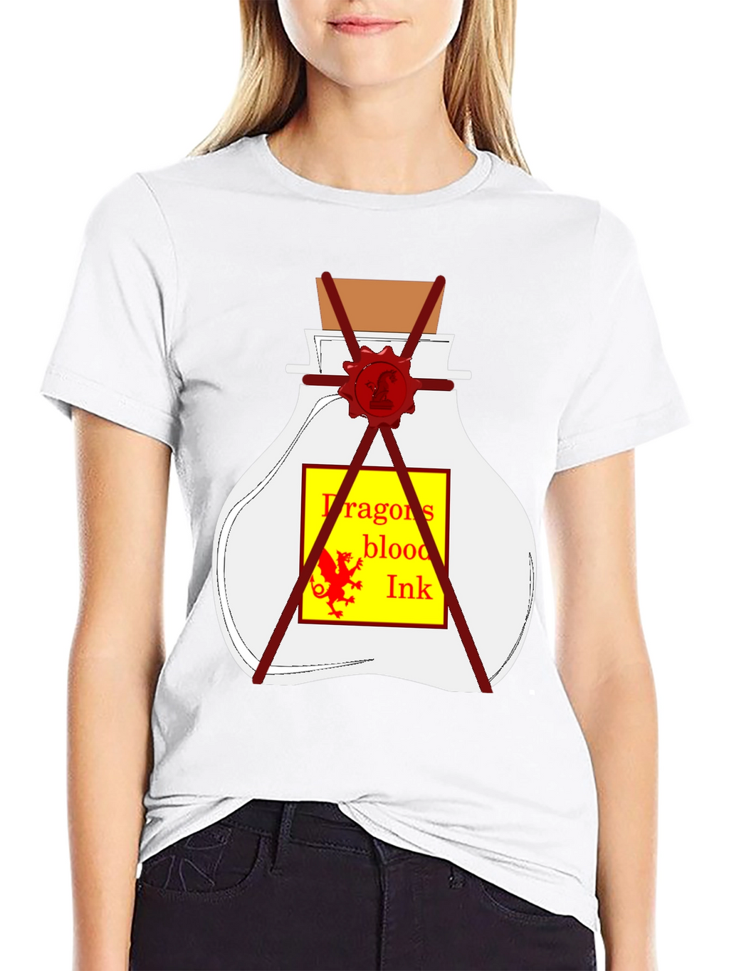 Dragons Blood Ink T-Shirt - Unique Graphic Tee