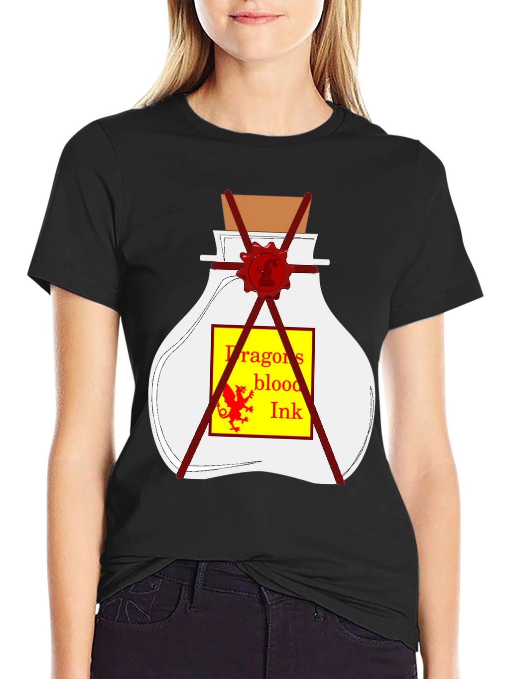 Dragons Blood Ink T-Shirt - Unique Graphic Tee
