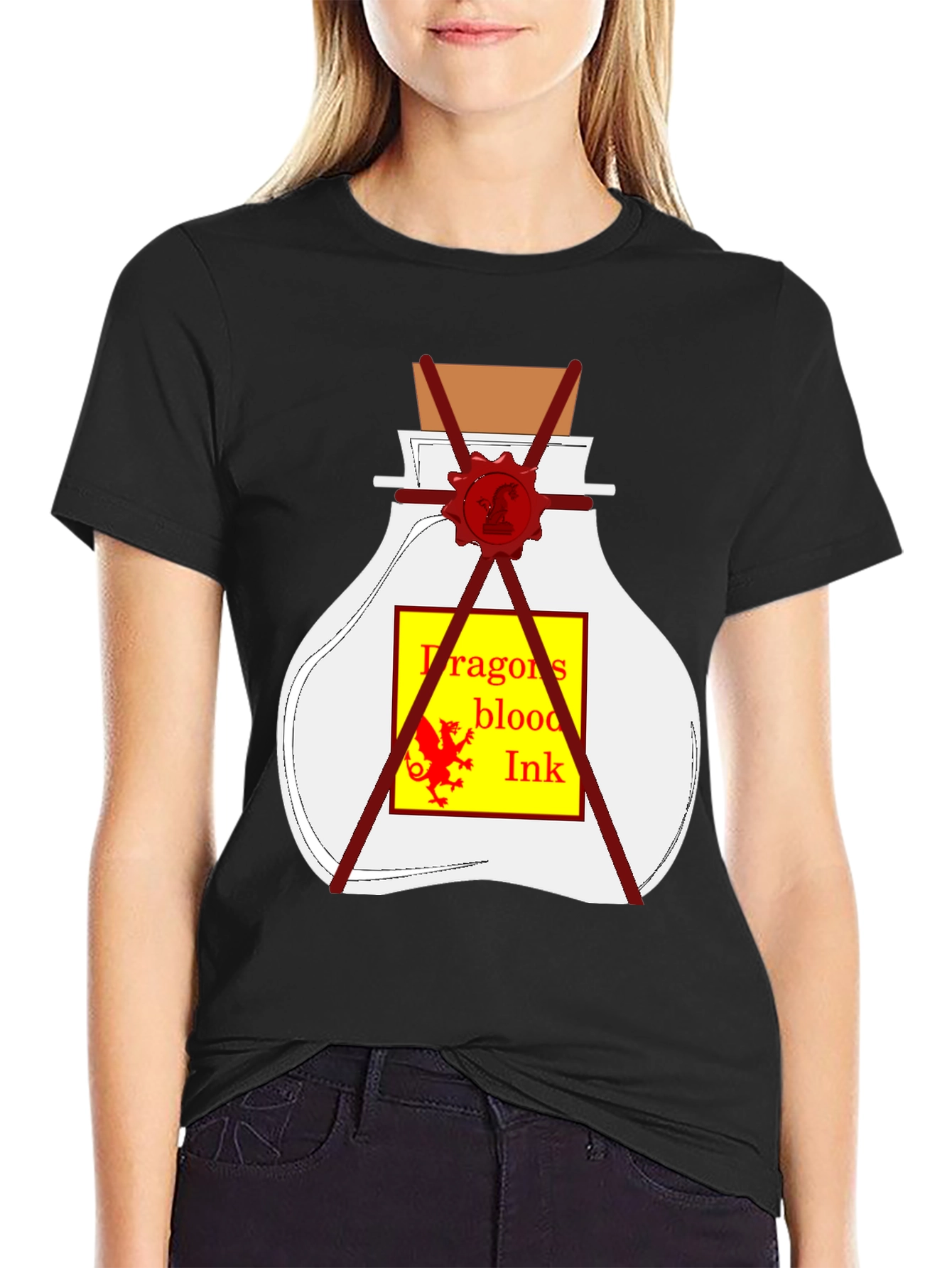 Dragons Blood Ink T-Shirt - Unique Graphic Tee