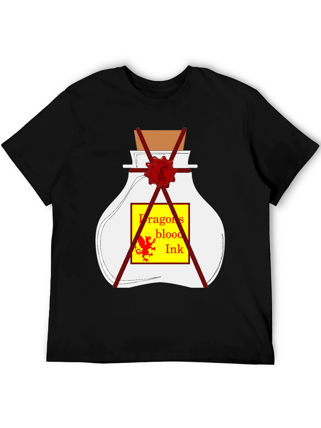Dragons Blood Ink T-Shirt - Unique Graphic Tee