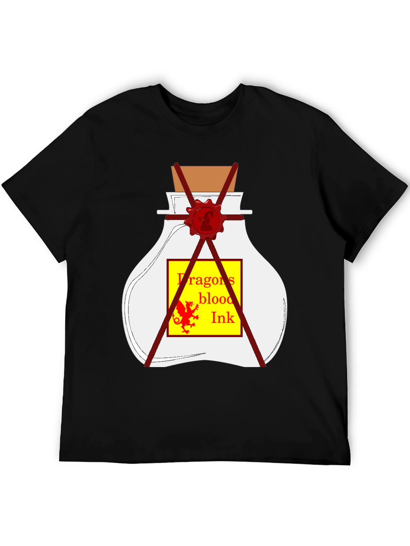 Dragons Blood Ink T-Shirt - Unique Graphic Tee