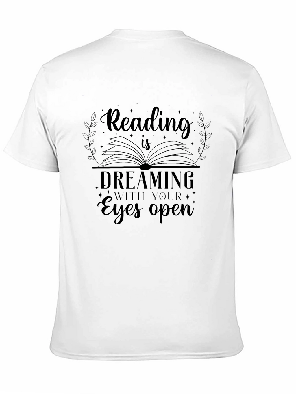 Reading is Dreaming Graphic Tee - Black