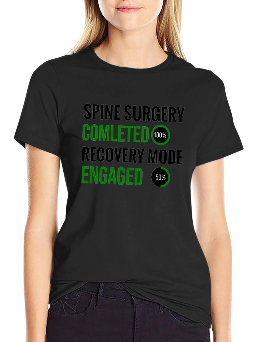 Spine Surgery Recovery Mode T-Shirt