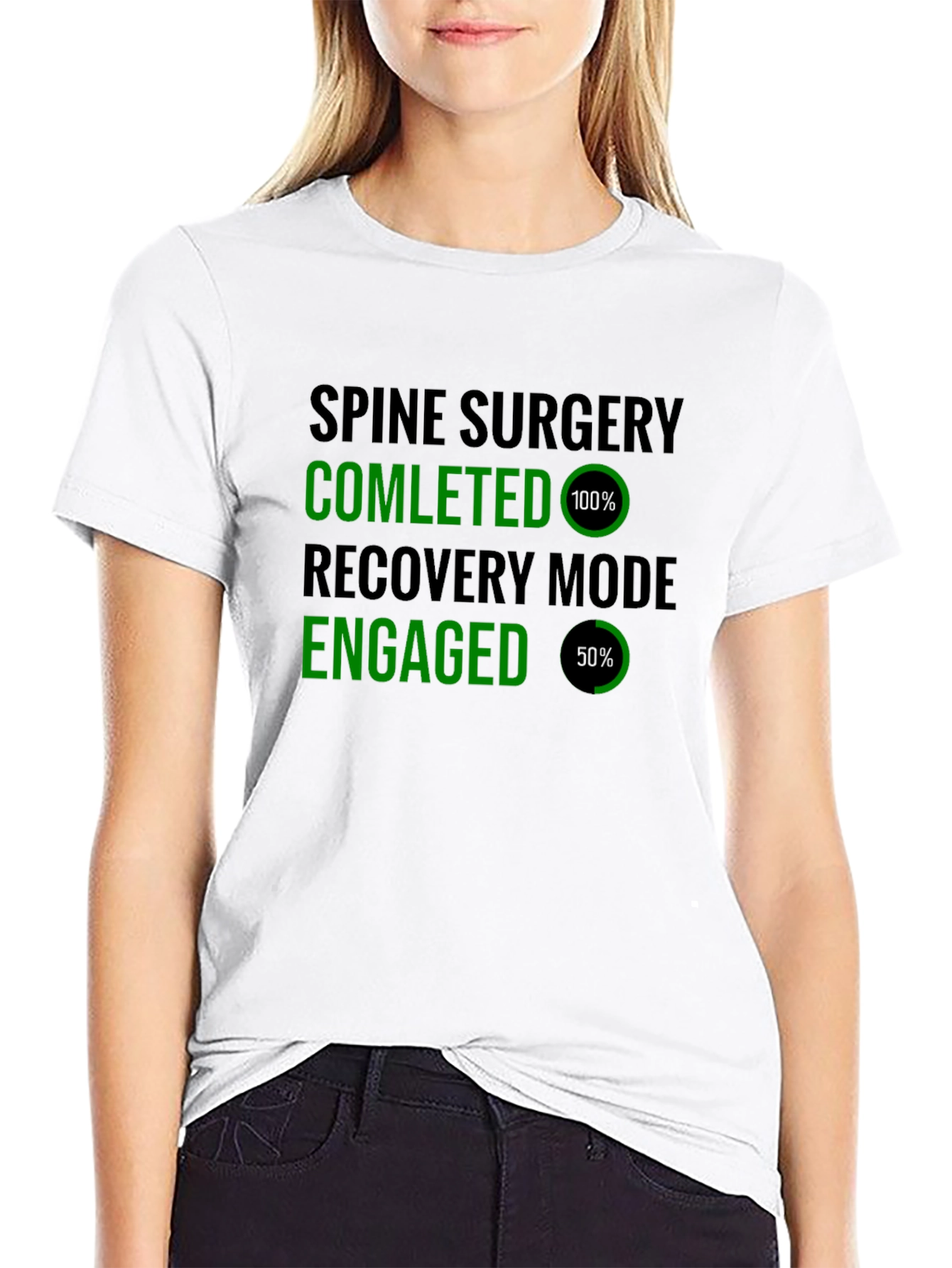 Spine Surgery Recovery Mode T-Shirt