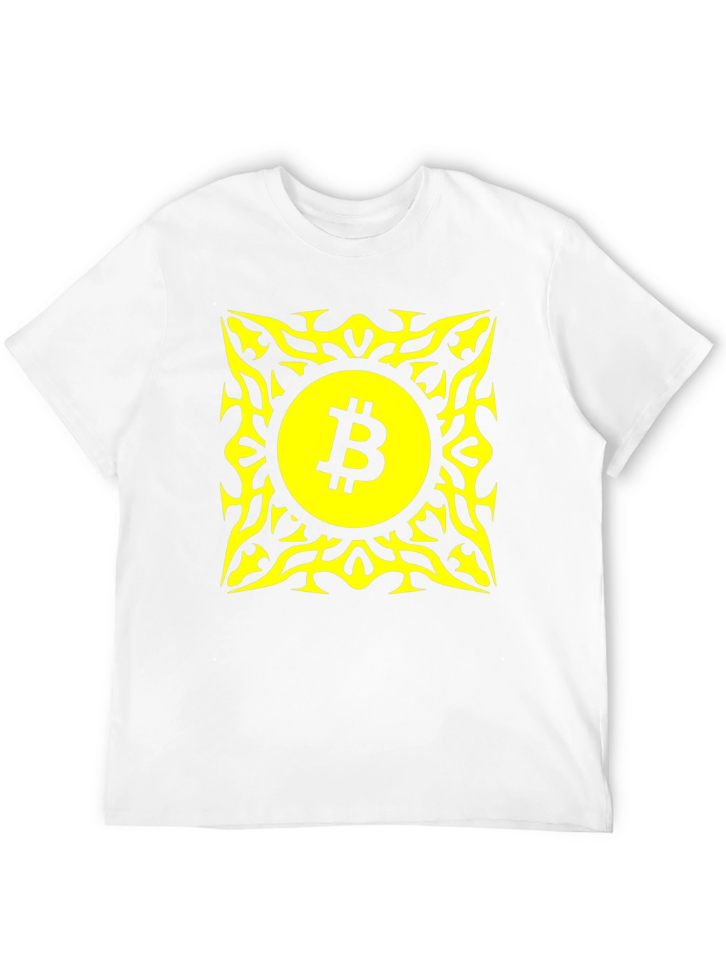 Bitcoin Logo Graphic Tee - Black T-Shirt