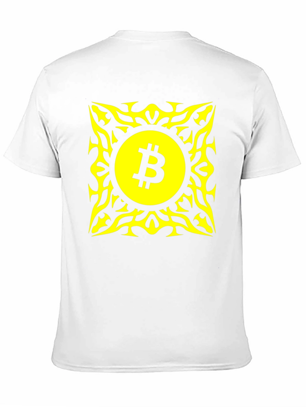 Bitcoin Logo Graphic Tee - Black T-Shirt