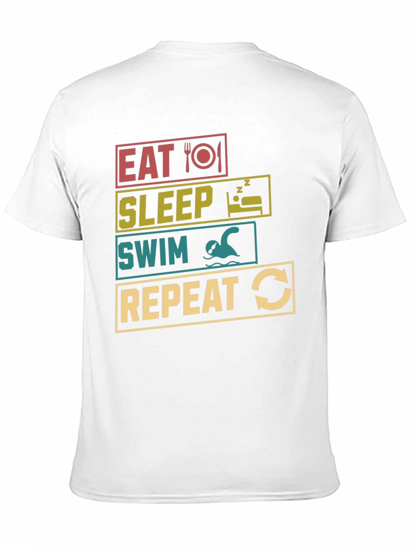 Eat Sleep Swim Repeat T-Shirt