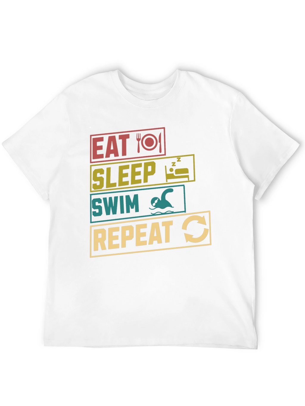 Eat Sleep Swim Repeat T-Shirt