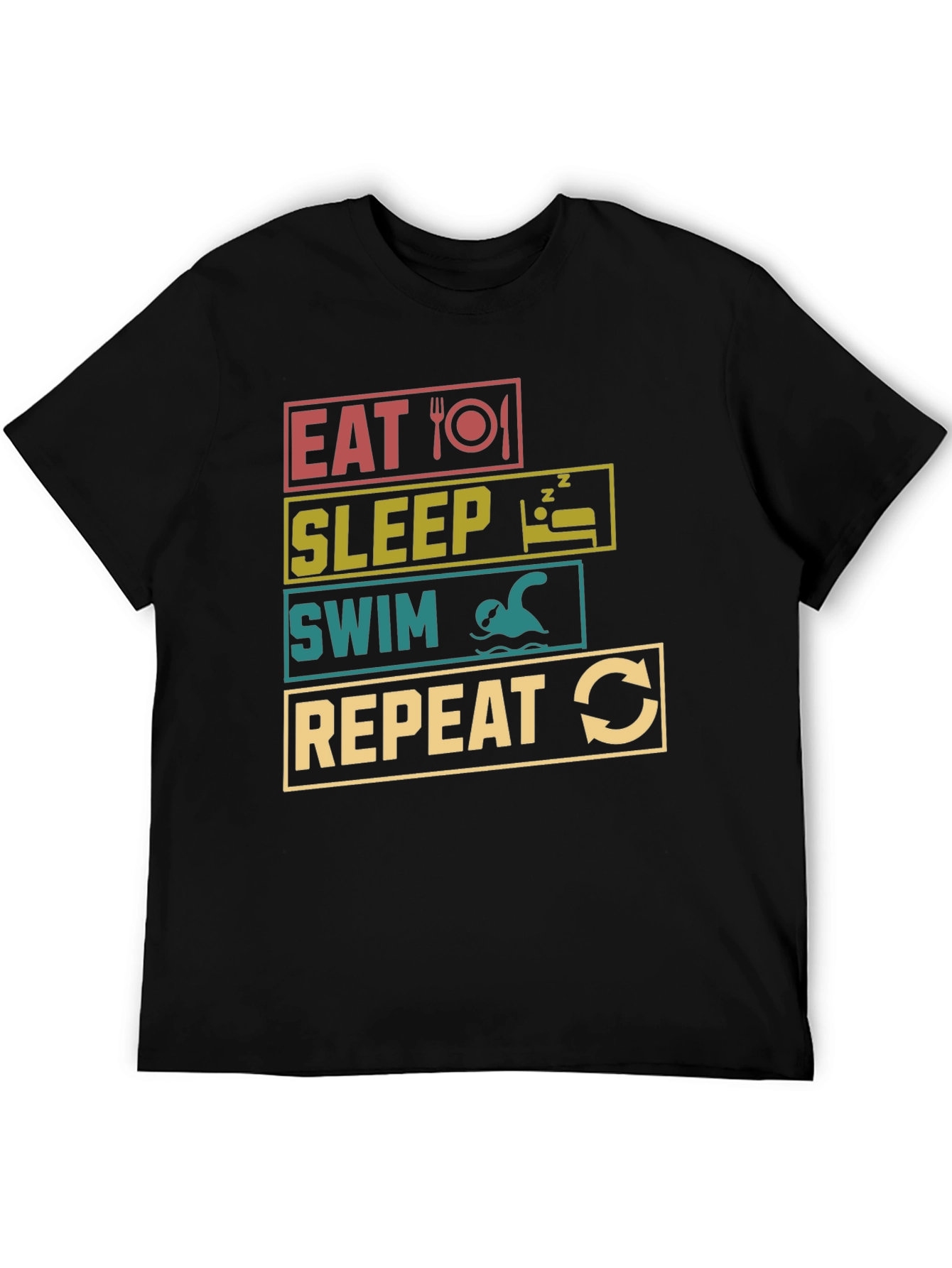Eat Sleep Swim Repeat T-Shirt