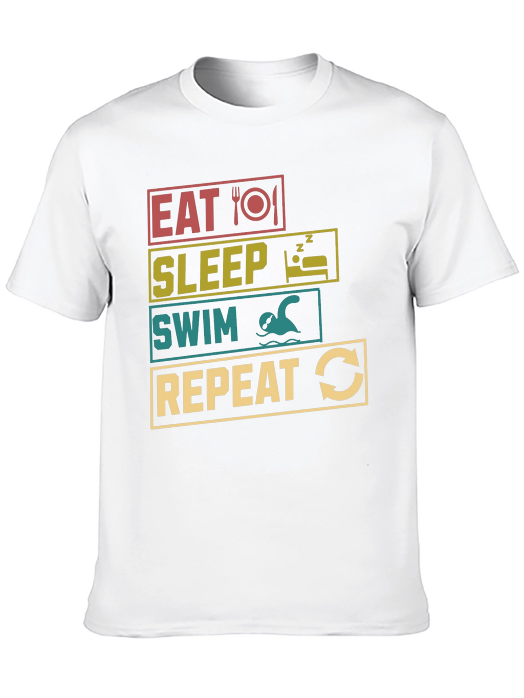 Eat Sleep Swim Repeat T-Shirt