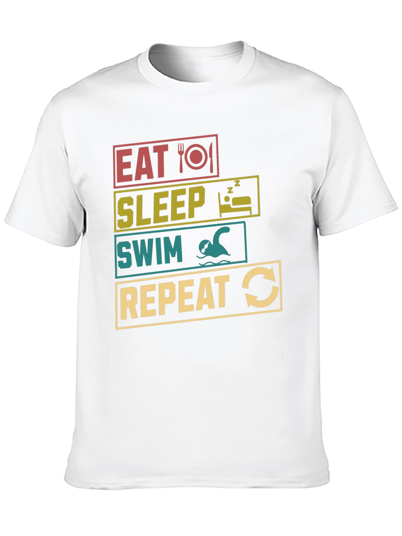 Eat Sleep Swim Repeat T-Shirt
