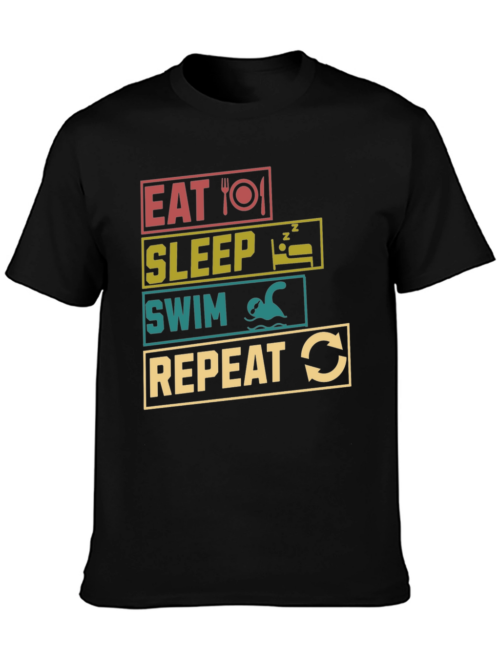 Eat Sleep Swim Repeat T-Shirt