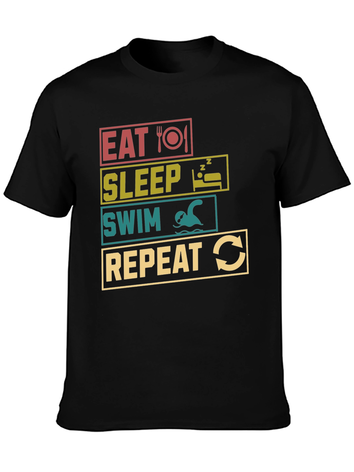 Eat Sleep Swim Repeat T-Shirt