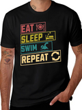 Eat Sleep Swim Repeat T-Shirt