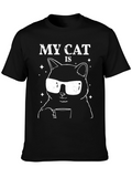 My Cat Is Awesome Graphic T-Shirt