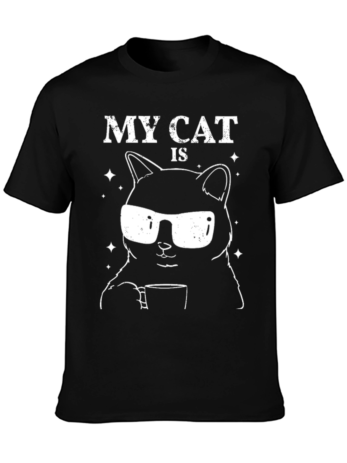 My Cat Is Awesome Graphic T-Shirt