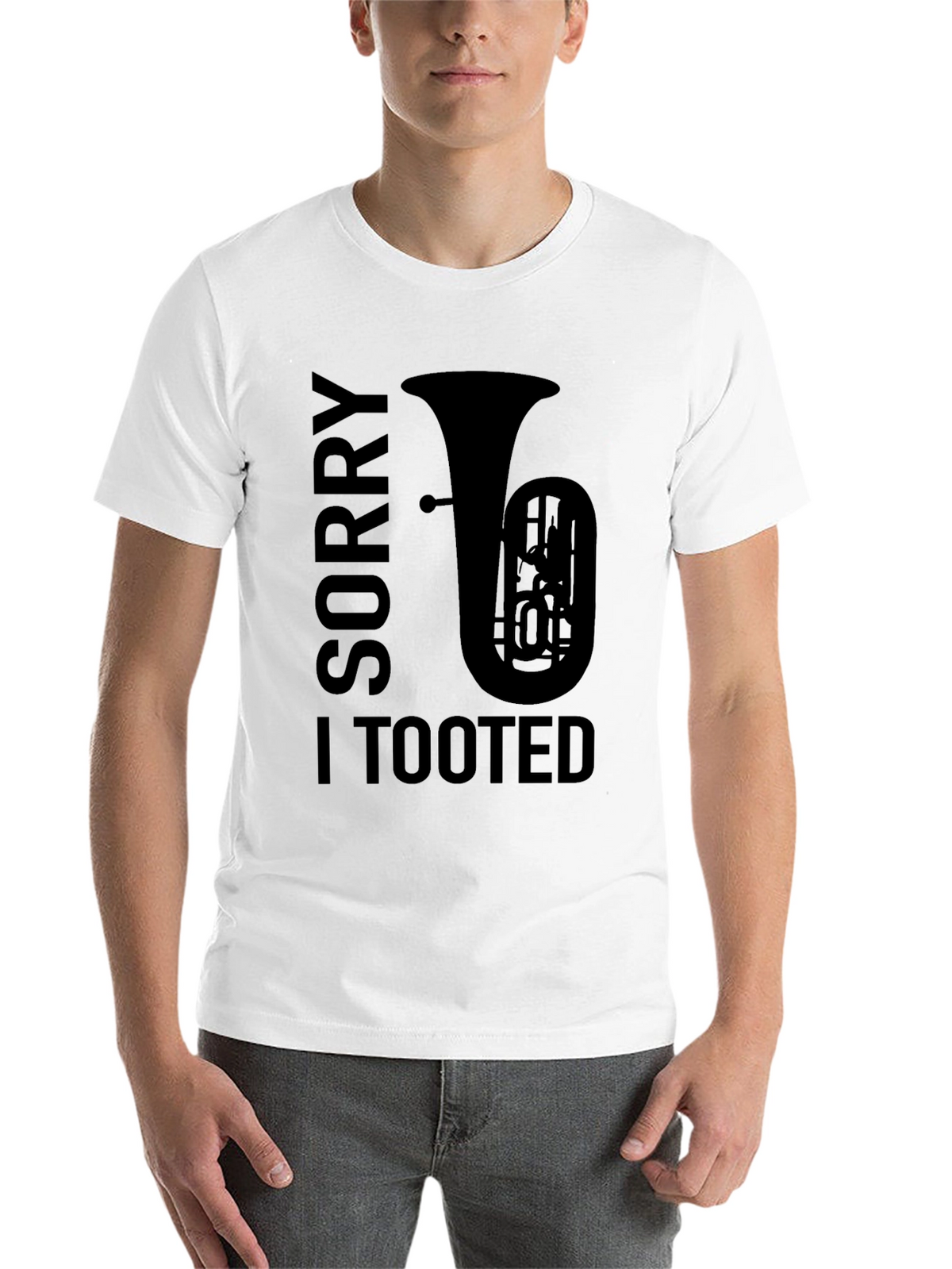 Sorry I Tooted Tuba Graphic Tee
