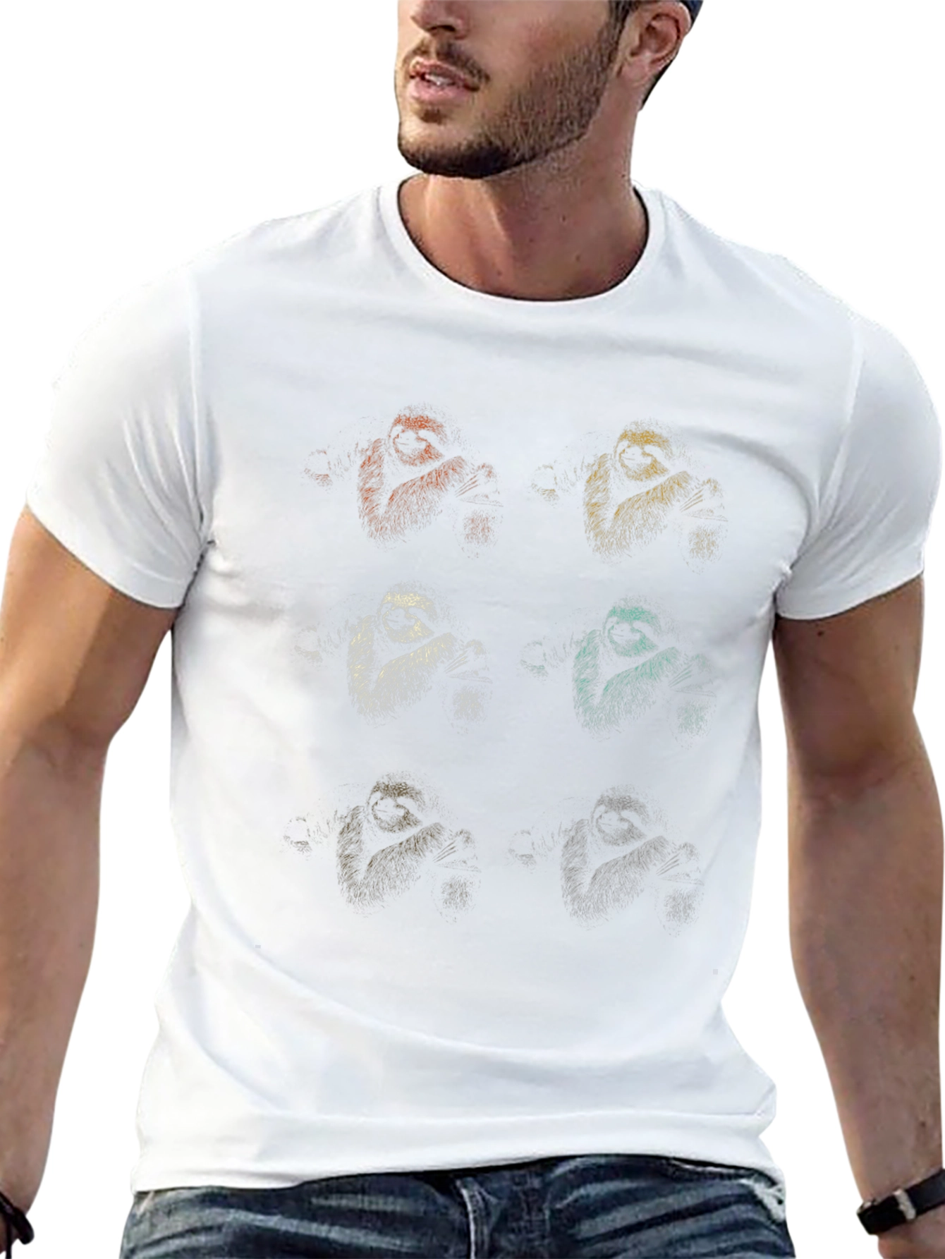Retro Sloth T-Shirt