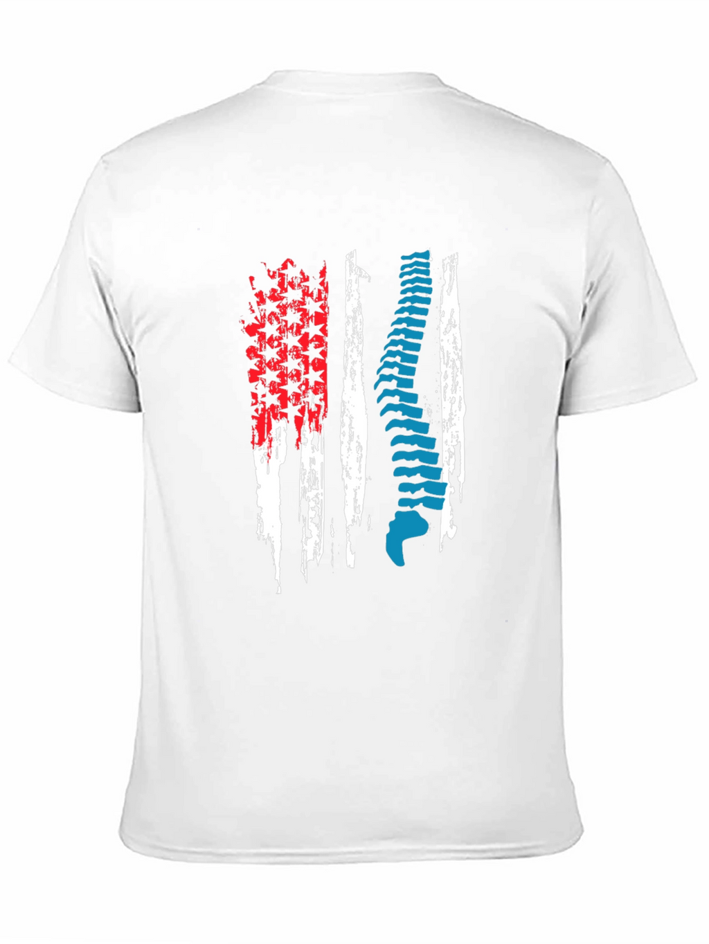 Chiropractor American Flag T-Shirt