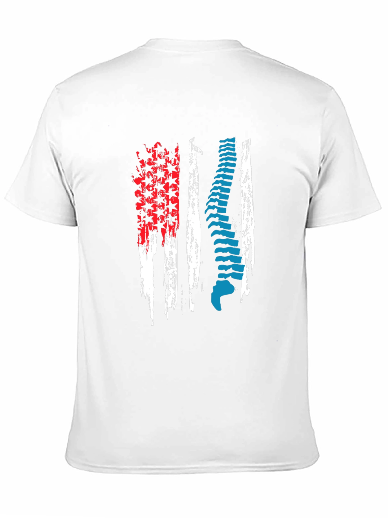 Chiropractor American Flag T-Shirt