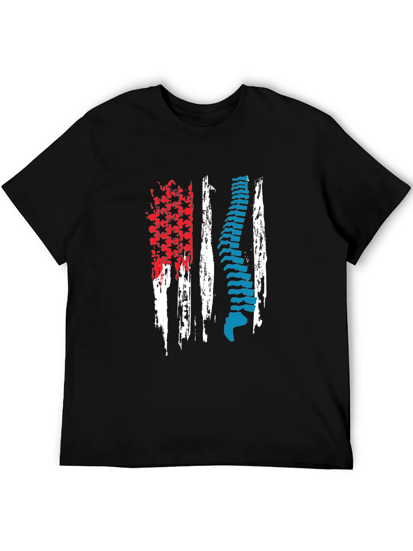 Chiropractor American Flag T-Shirt
