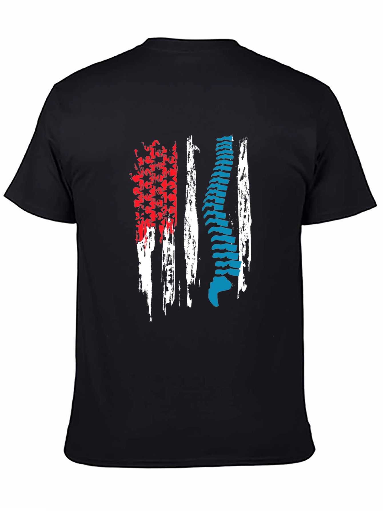 Chiropractor American Flag T-Shirt