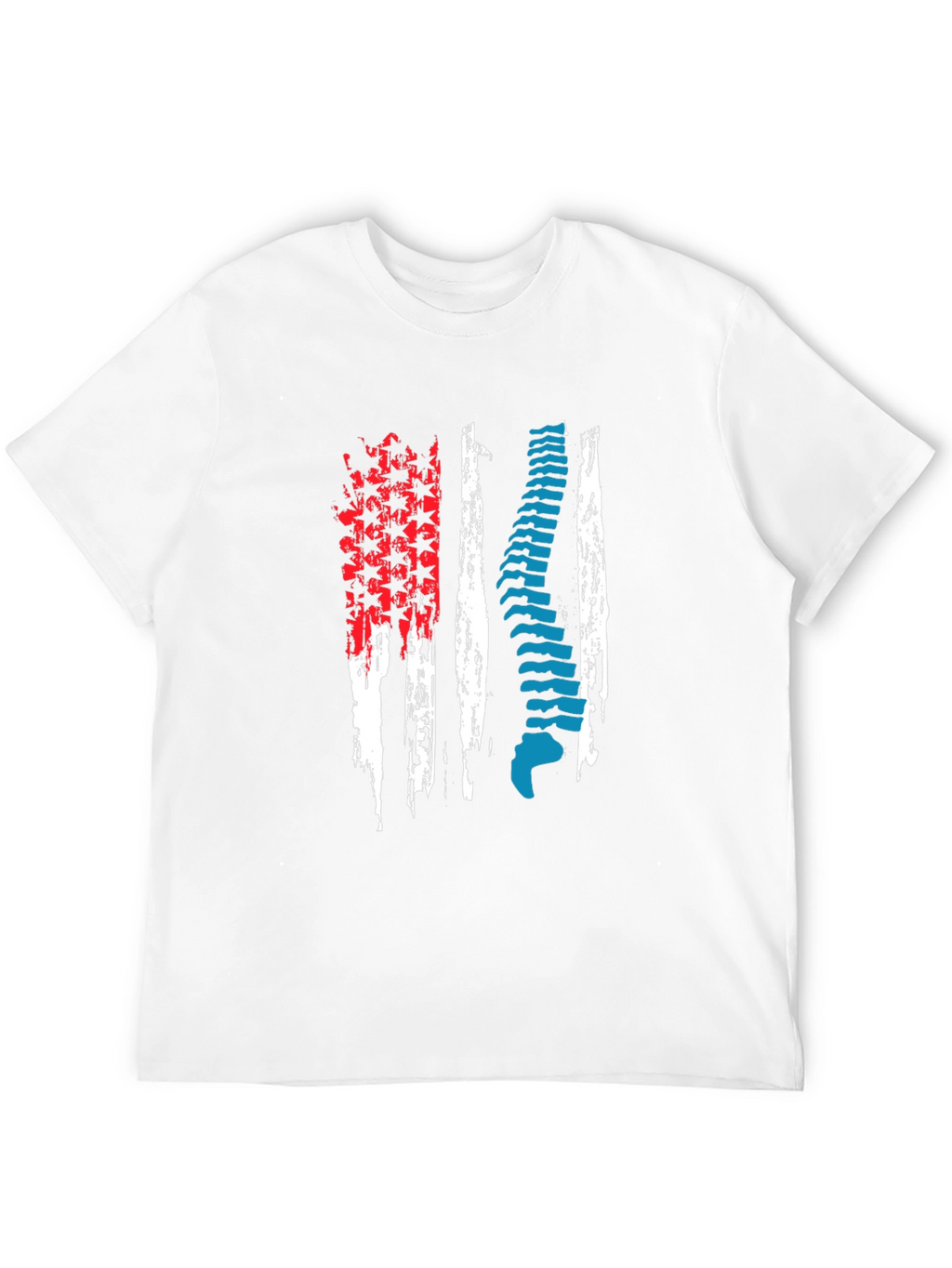 Chiropractor American Flag T-Shirt