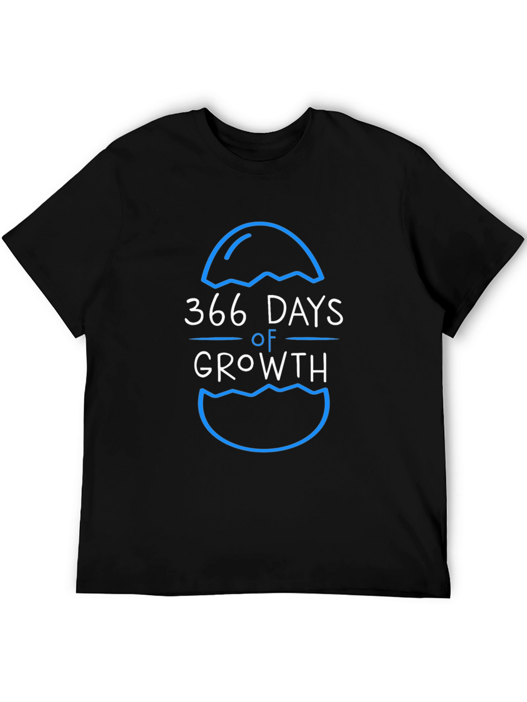366 Days of Growth Graphic Tee - Black