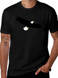 Eagle Graphic T-Shirt - Mens Black Tee