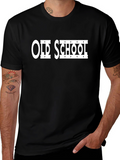 Old School Graphic Tee - Retro Style Cotton T-Shirt