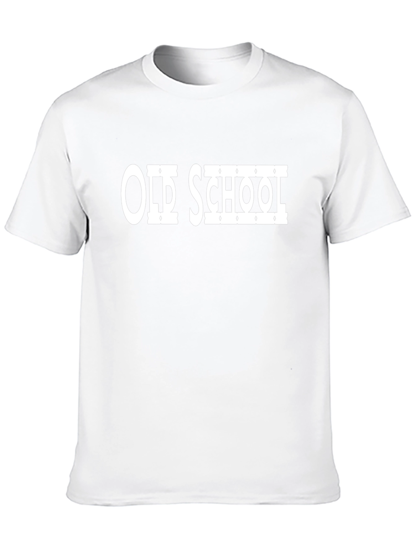 Old School Graphic Tee - Retro Style Cotton T-Shirt