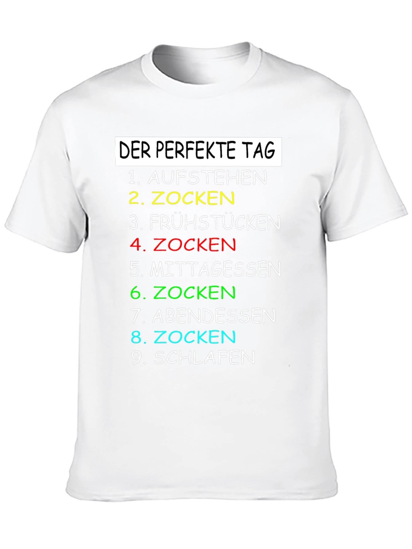 Gamers Perfect Day T-Shirt - Play All Day!
