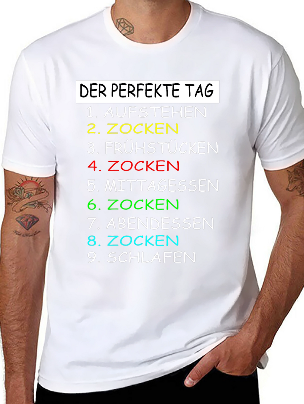 Gamers Perfect Day T-Shirt - Play All Day!